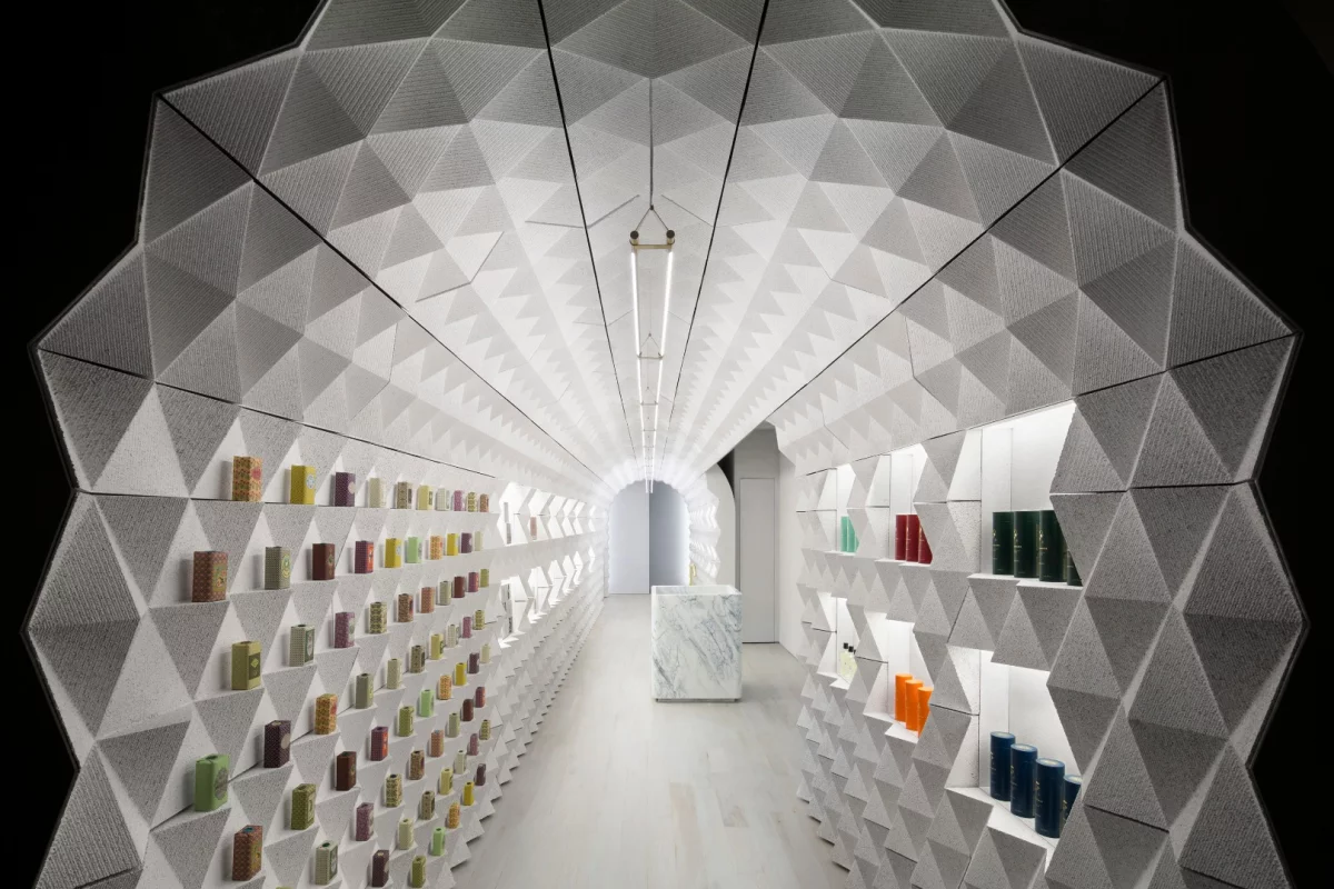 Merit in the Interiors category of the AIANY 2019 Design Awards: Claus Porto in New York, by Tacklebox Architecture