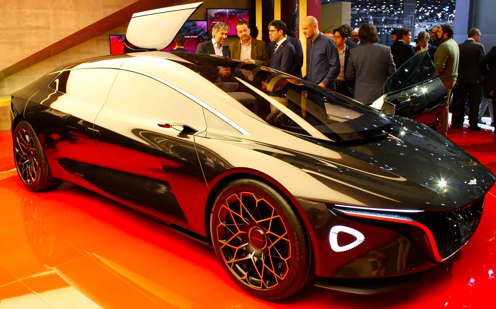Lagonda Vision Concept at the 2018 Geneva Motor Show