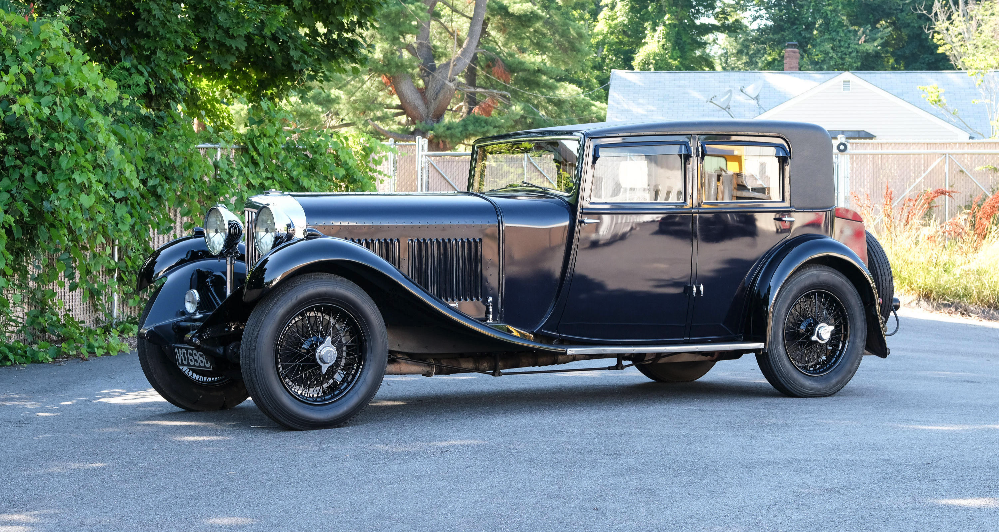 2018 Monterey Car Week Auction Report | 1931 Bentley 8 Liter 'Silent Bloc' Saloon | Failed to reach reserve price. High bid: $920,000 | Estimate: from $1,000,000 to $1,600,000 | Auction: Bonhams | Lot 50 | Official Description