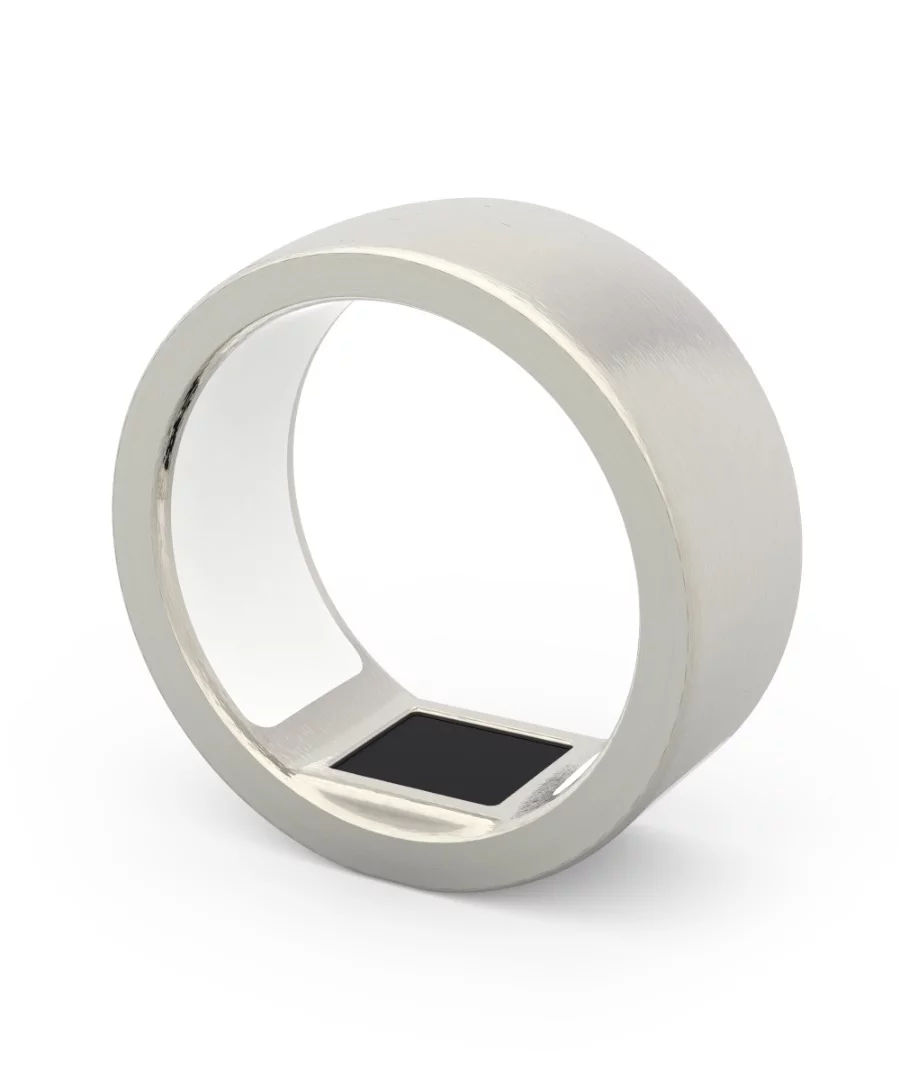 The base model Token is simple sterling silver