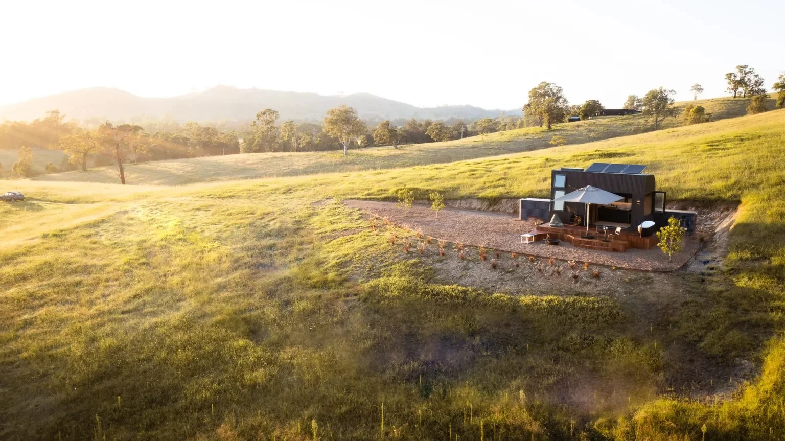 The Fowler & Ward x Base Cabin is up for sale from AUD134,000 (roughly US$87,000)