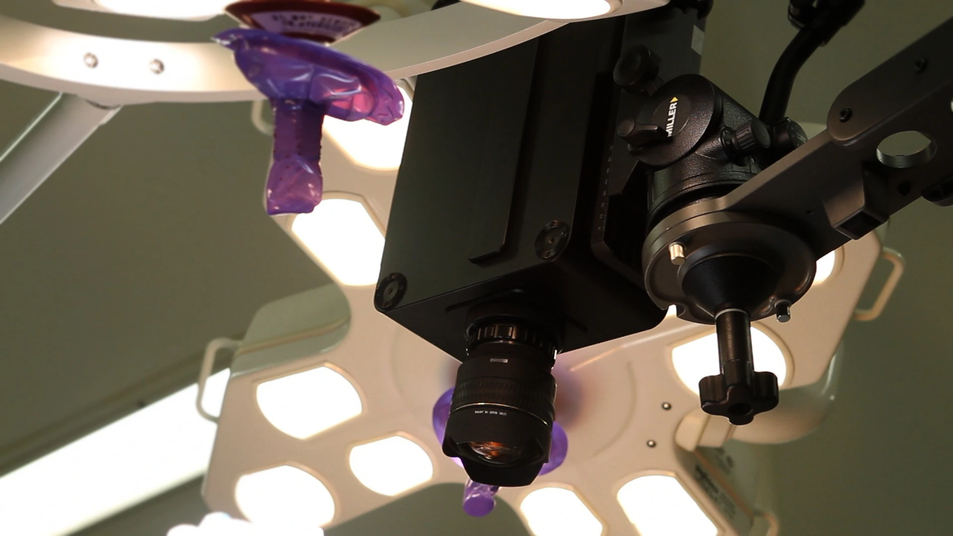 Warwick's HDR camera being tried out in an operating room (Image: University of Warwick)
