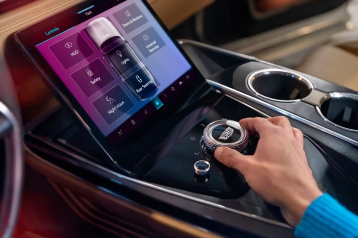 Cadillac, a GM brand, is equipped with multiple data collection points