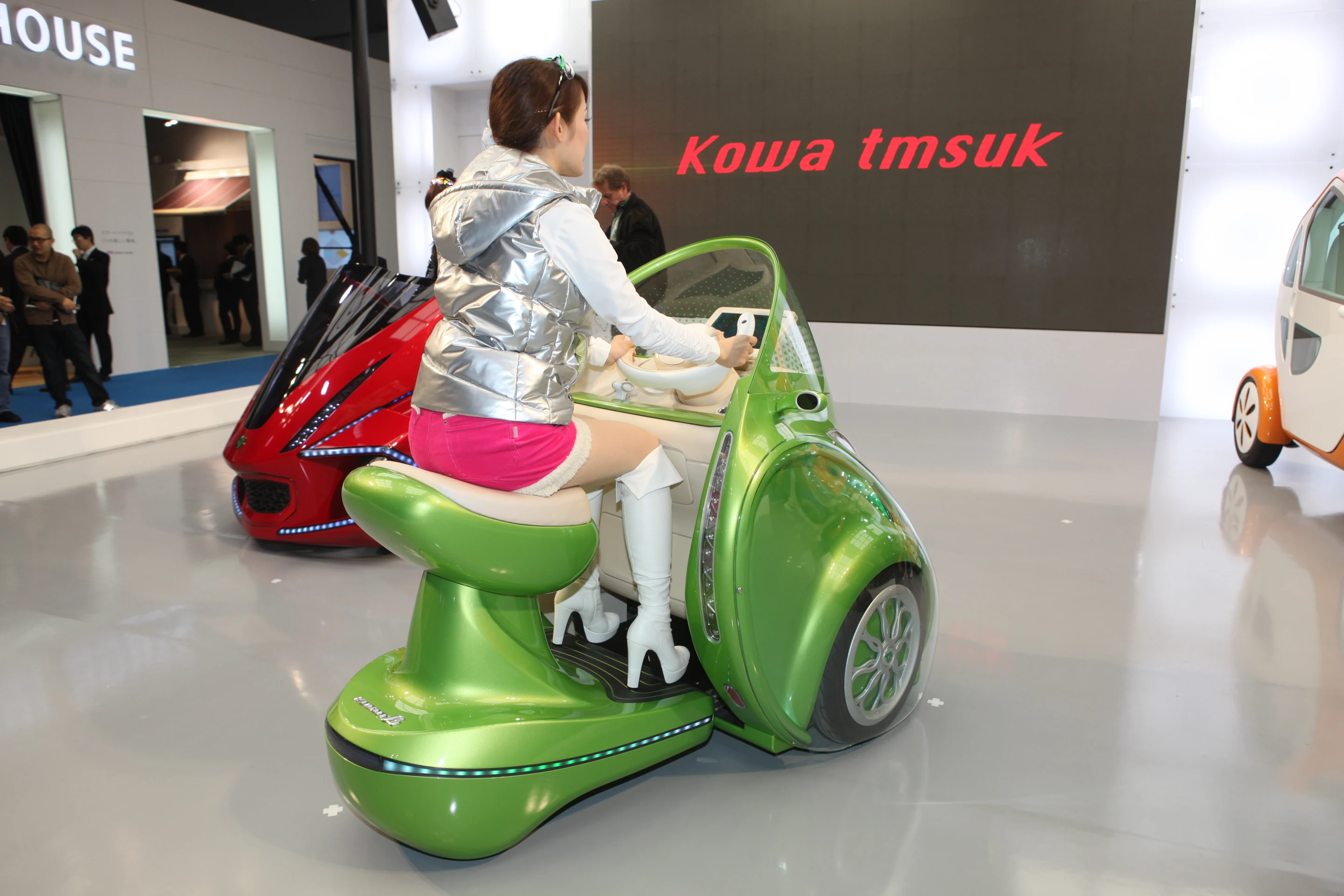 The Kobot beta concept vehicle at the 2011 Tokyo Motor Show