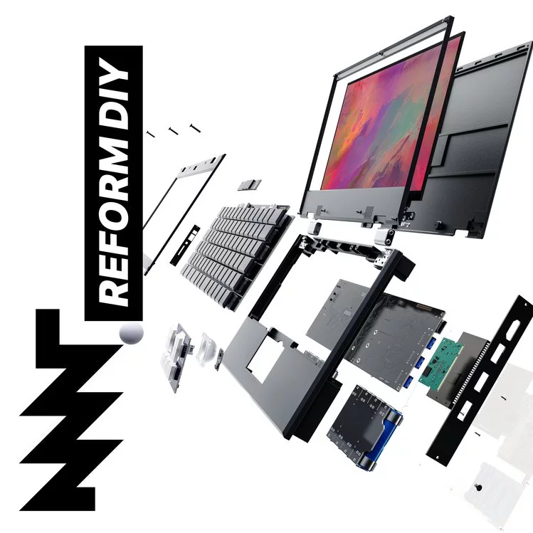 The MNT Reform can come fully assembled or as a kit