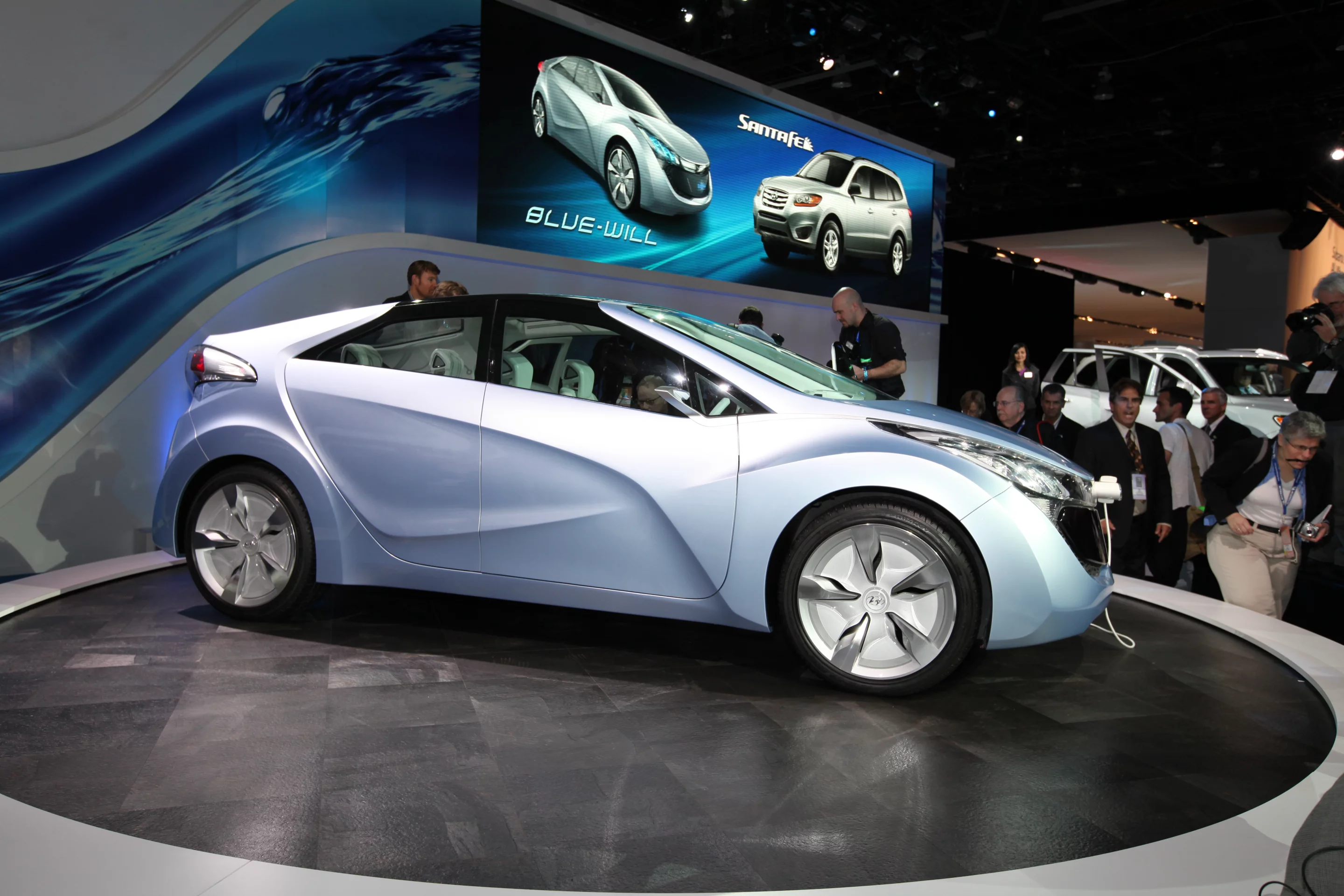 Hyundai's Blue Will plug-in hybrid concept.