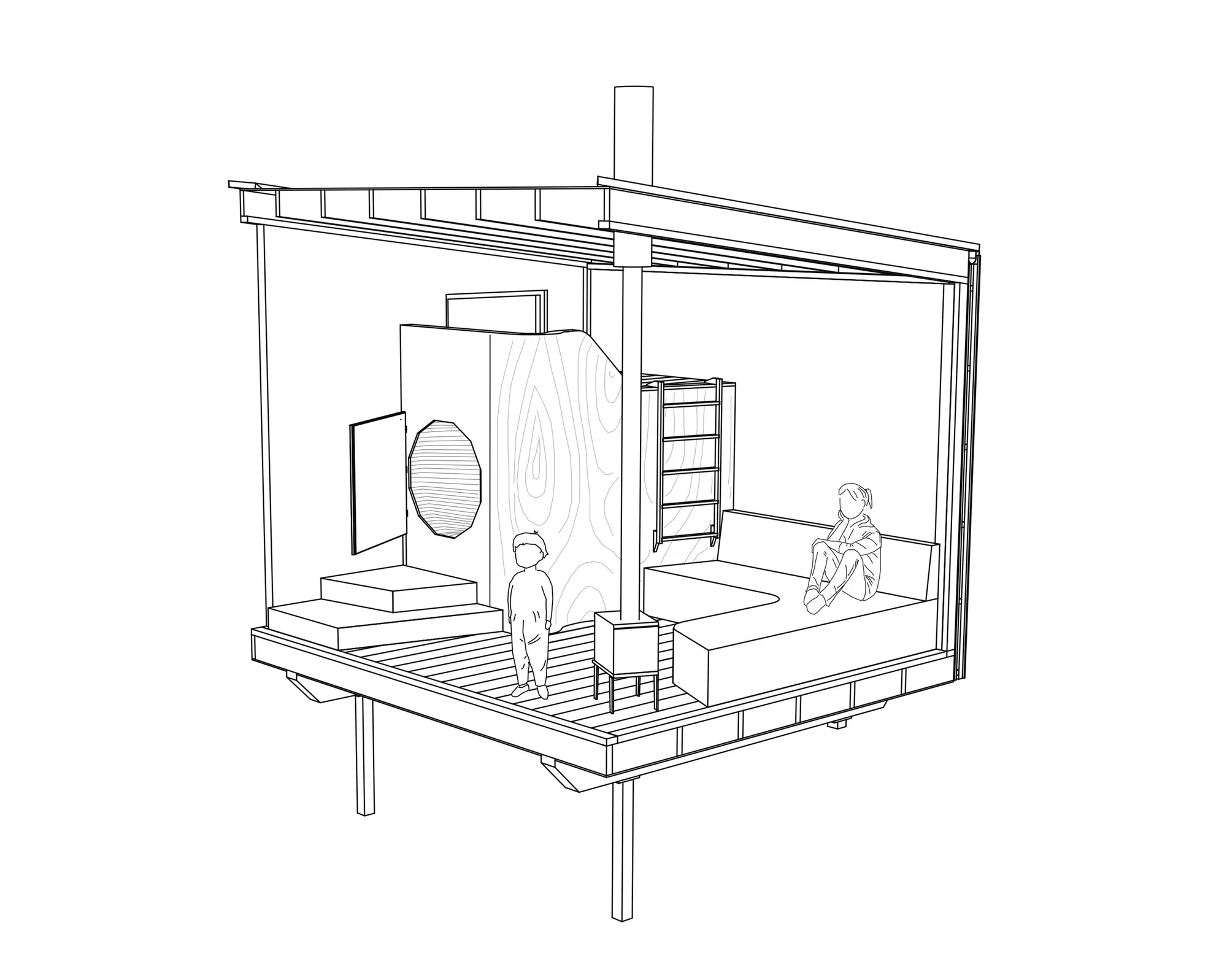Architectural drawing of the shelter (Image: OPA Form)