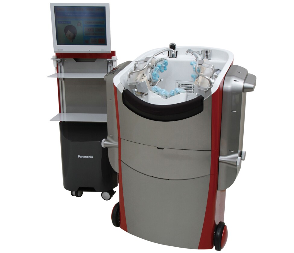 Panasonic's updated Hair-Washing Robot