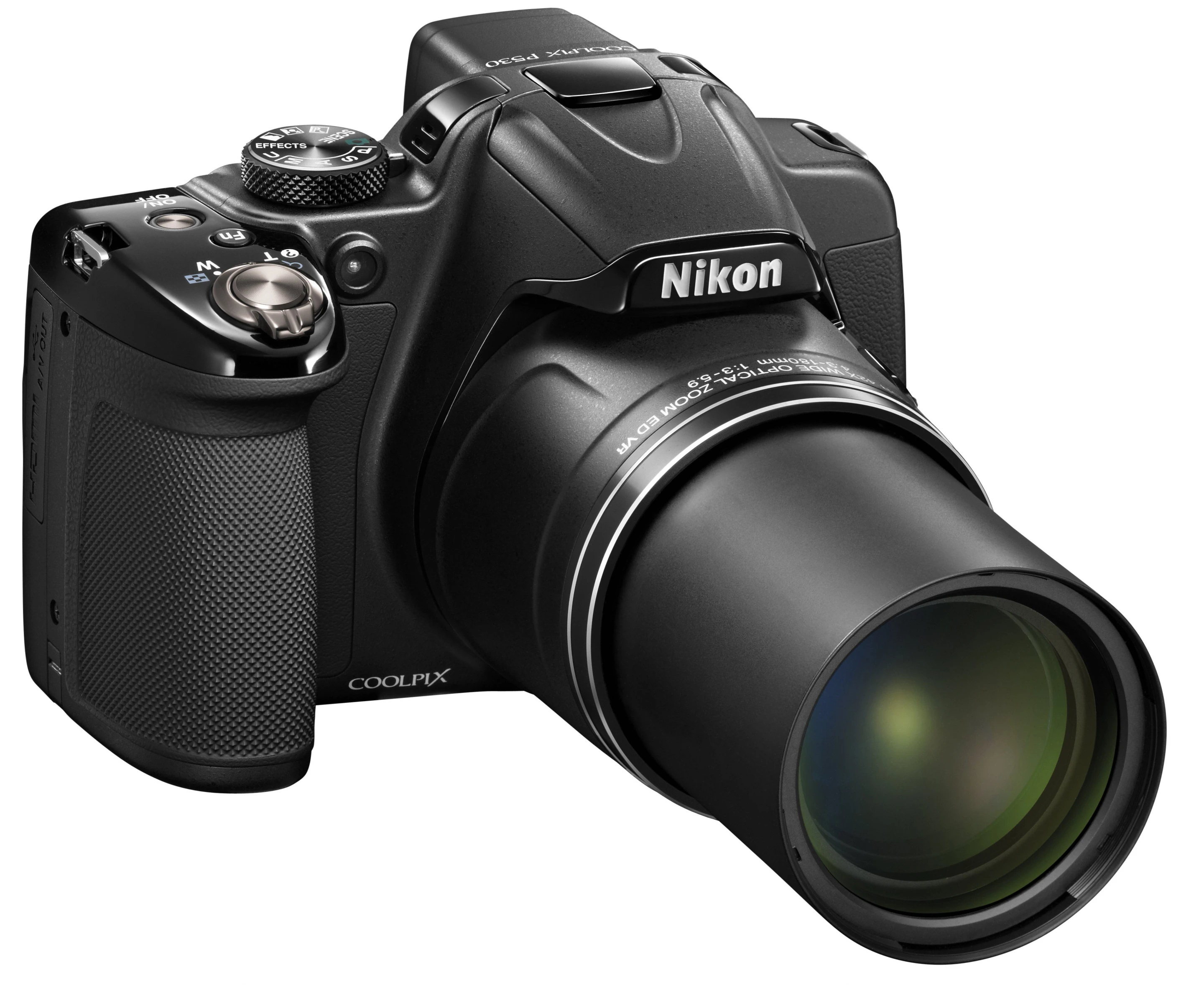 The optical zoom on the Nikon Coolpix P530 is a 24-1000-mm equivalent