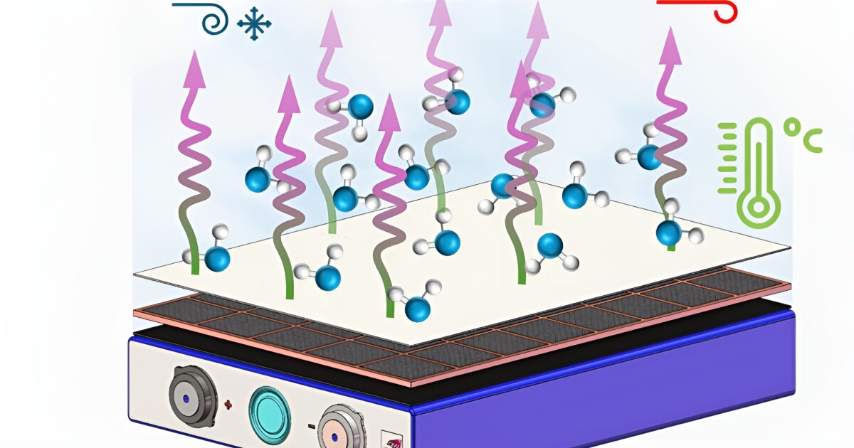 Mammal-inspired skin sweats to keep batteries cool