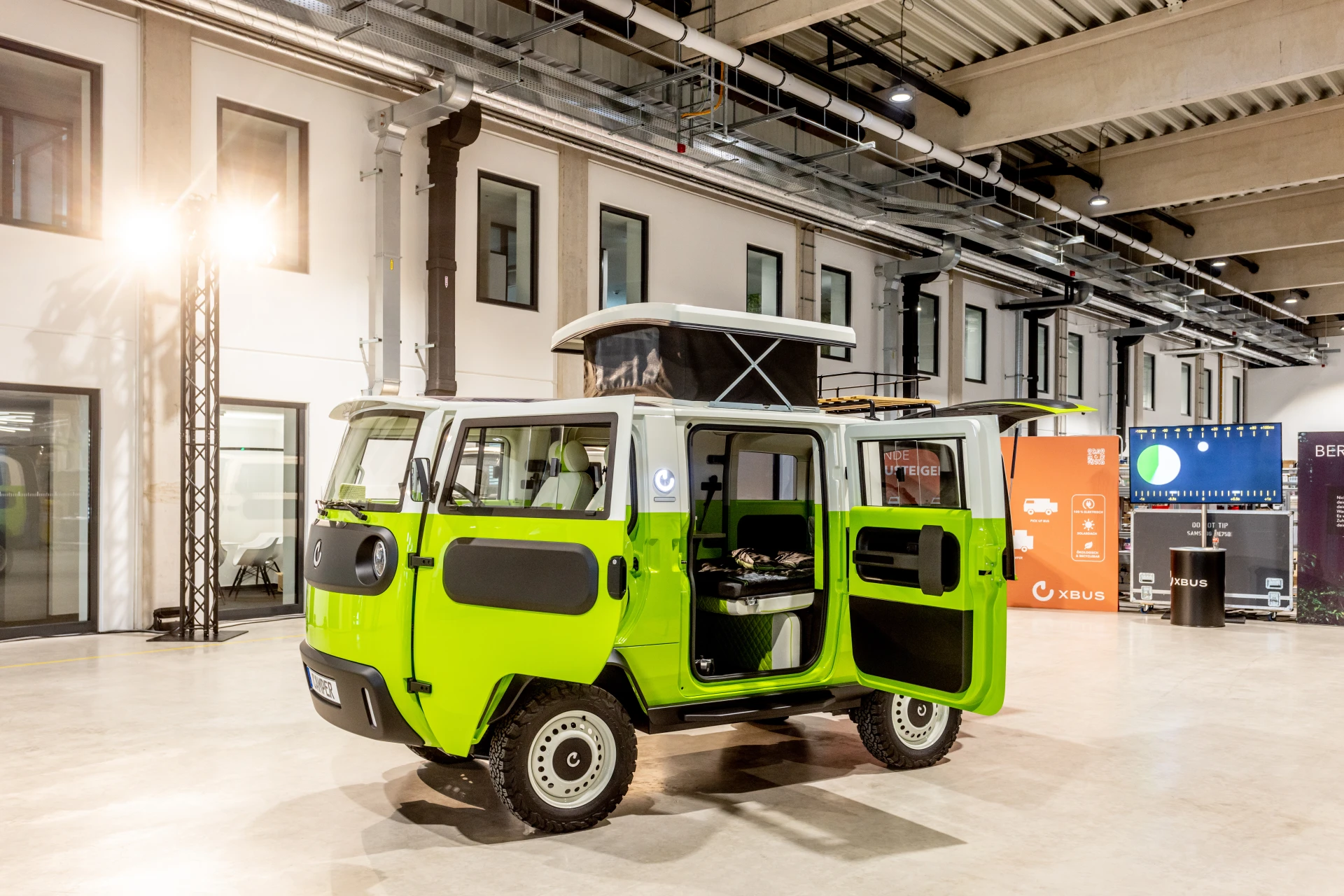 Mini Bus 4x4 Rv $31K Xbus RV emerges as a lovable microbus camper for the electric era