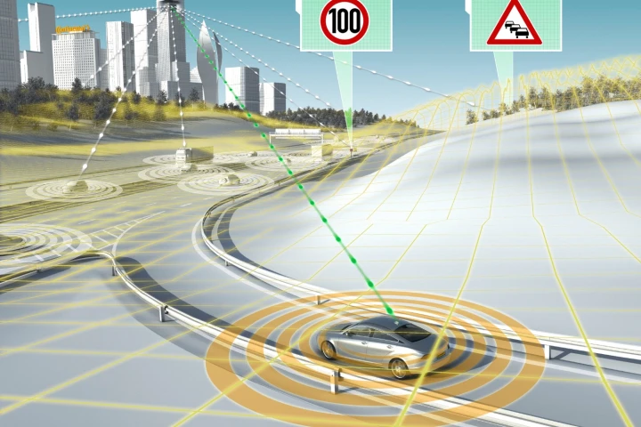 The USDOT has been assessing the feasibility of the 5.9 Gigahertz broadcast frequency for short-range communications between vehicles and infrastructure