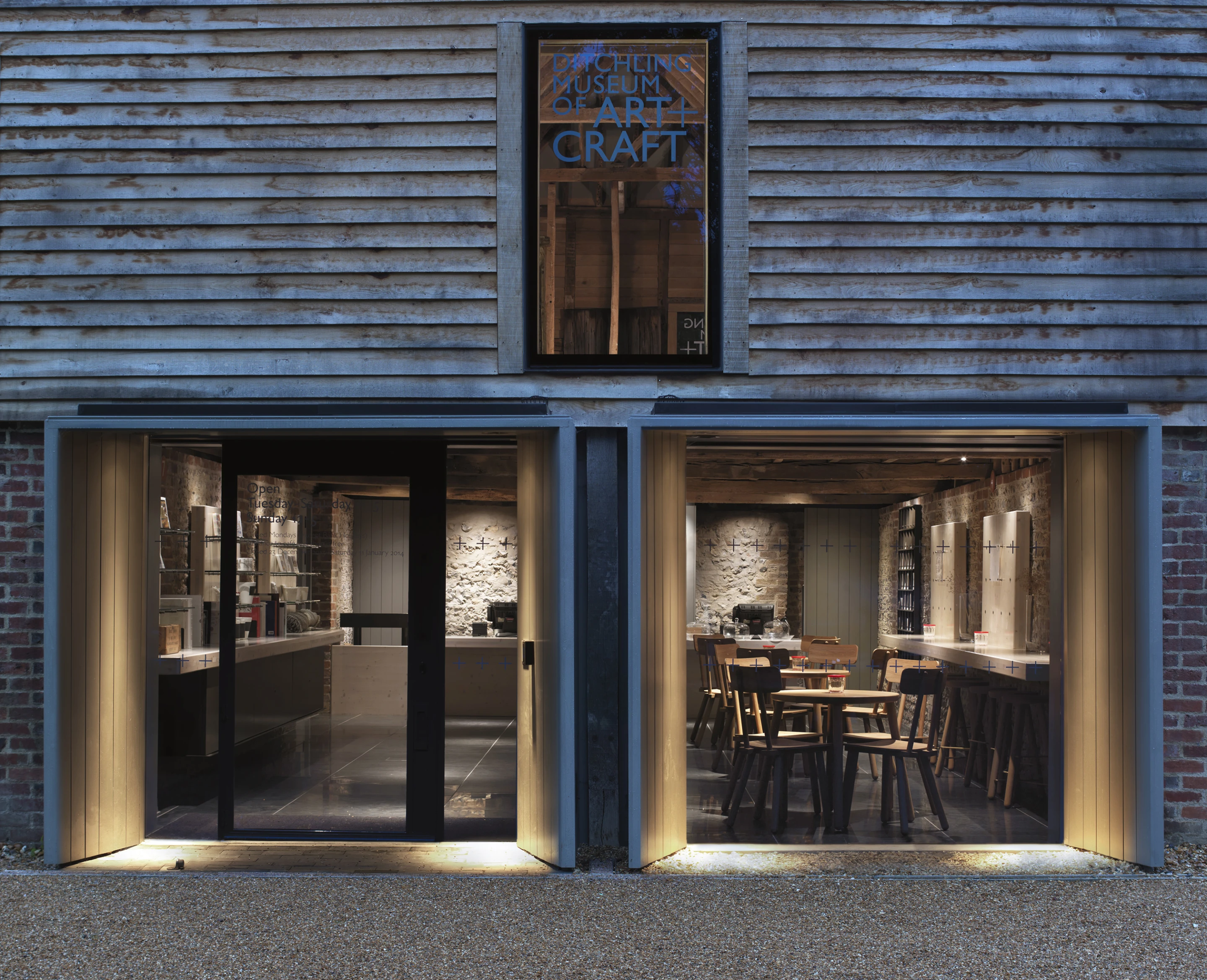 The Ditchling Museum of Art and Craft, Sussex, by Adam Richards Architects (Photo: Brotherton Lock)