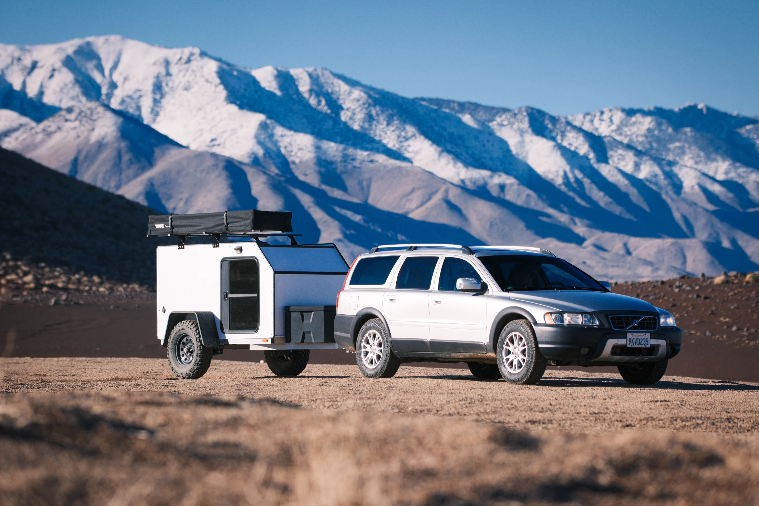 The rugged Unit-1 trailer teams up with another icon of durability: a Volvo