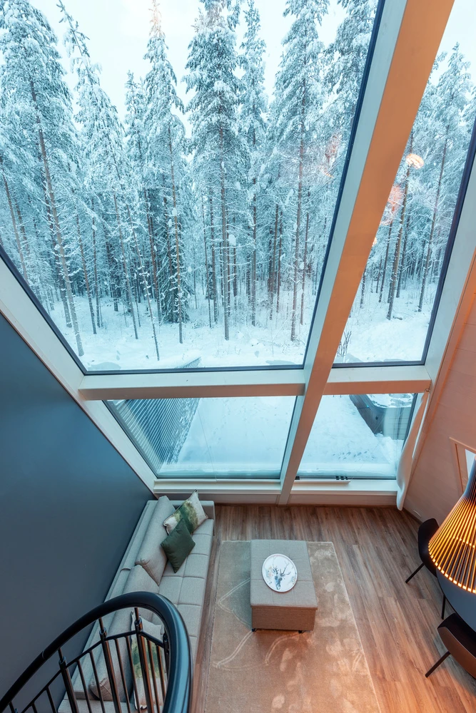 Views from the loft across the natural landscape