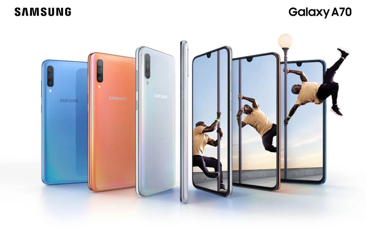 Samsung has unveiled the Galaxy A70