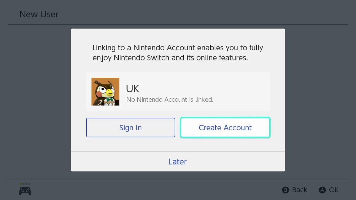 You'll need to link a Nintendo account