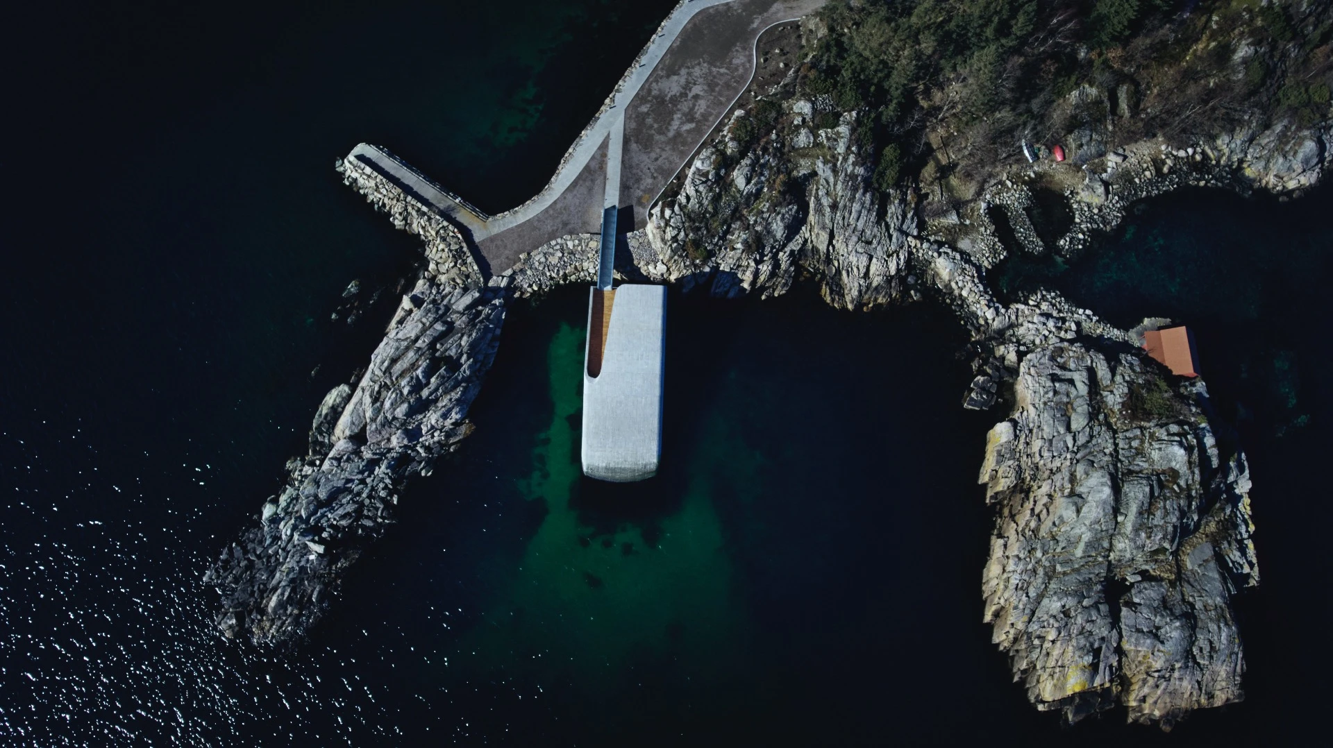 Under is located on Norway's southern coast
