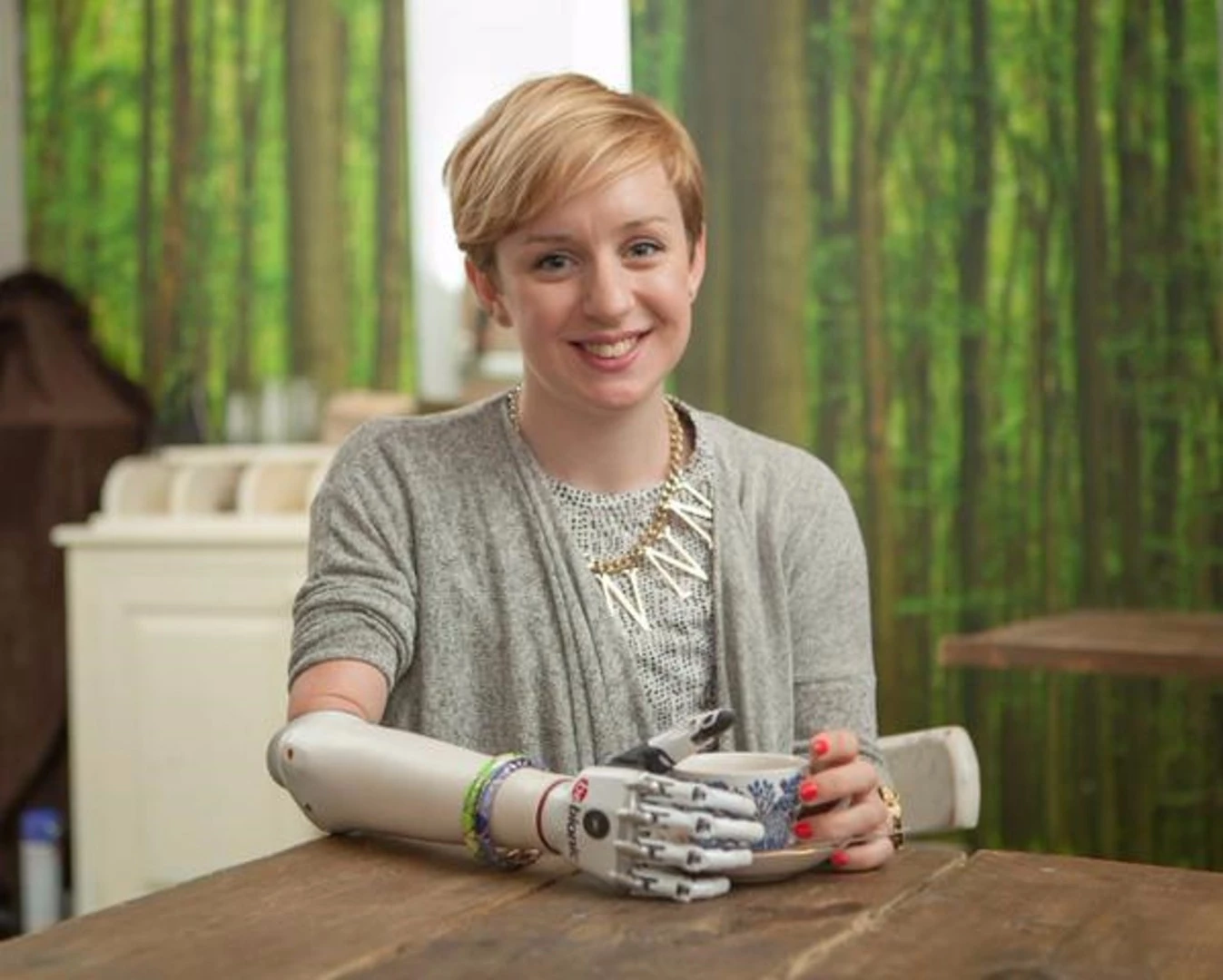 The bebionic small hand is designed for women and teenagers