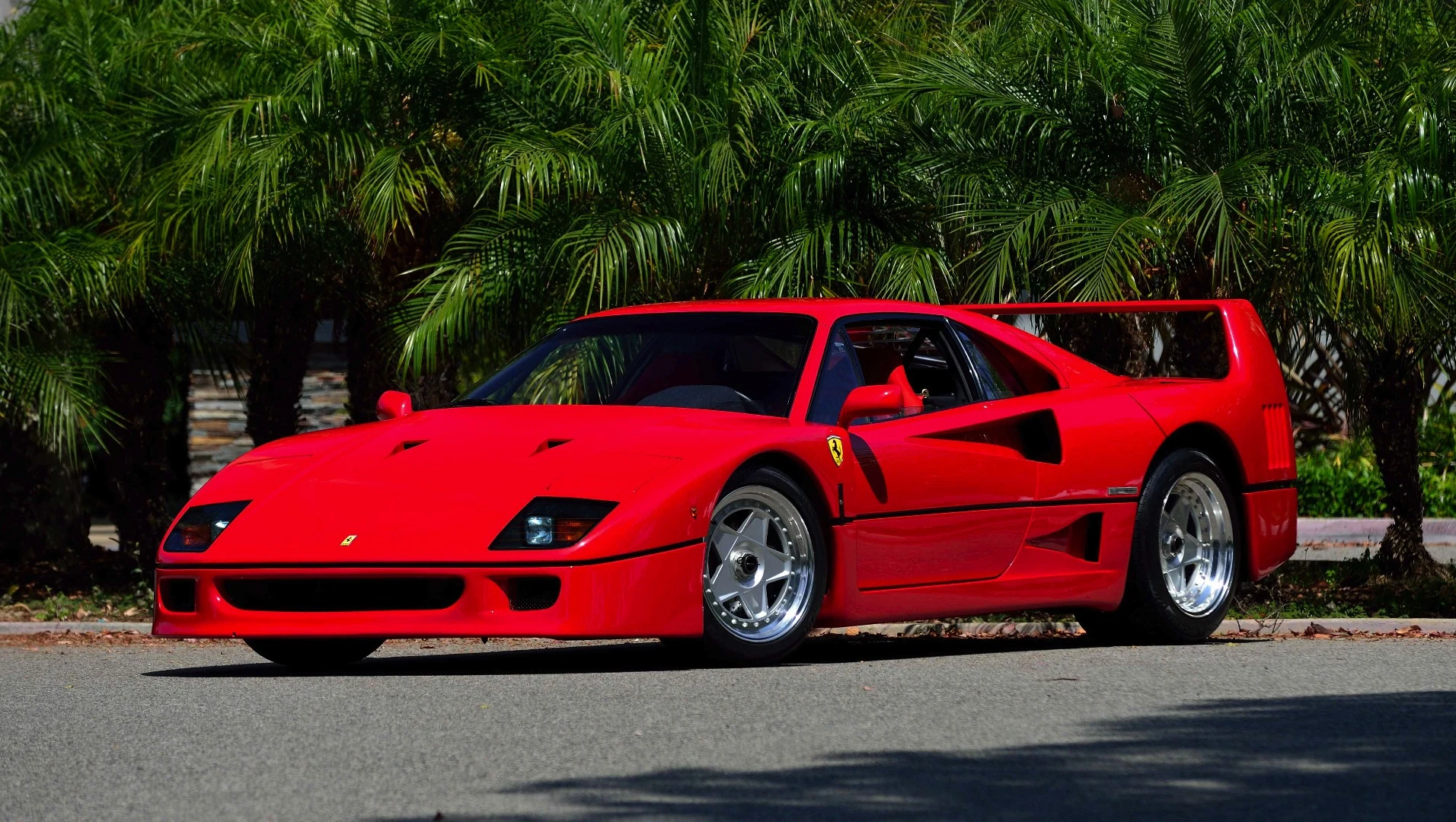 This 1989 Ferrari F40 is estimated to sell for between $1,200,000 and $1,500,000