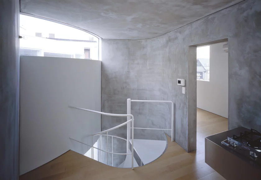 Photography of the apartment interiors reveal incredibly efficient if compact living spaces for one, and the interior layout of the block as a whole is a veritable rabbit warren of a design