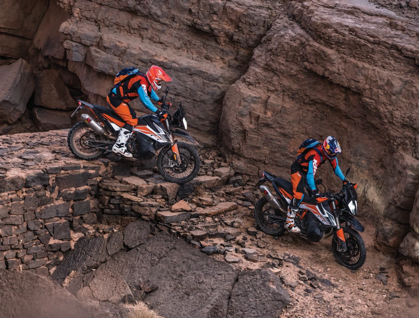 KTM 790 Adventure R: compact, light and powerful