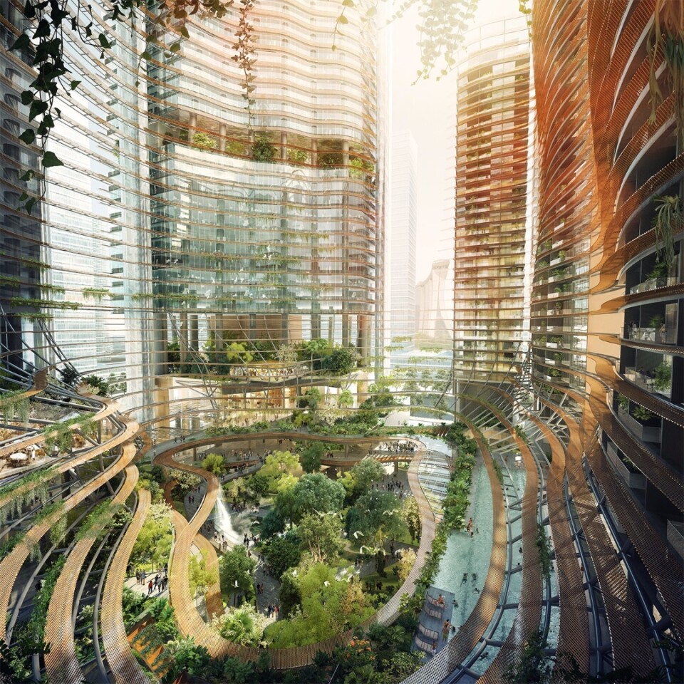 Green Mountain Grows Out Of Singapore S Concrete Jungle Green Mountain Grows Out Of Singapore S Concrete Jungle