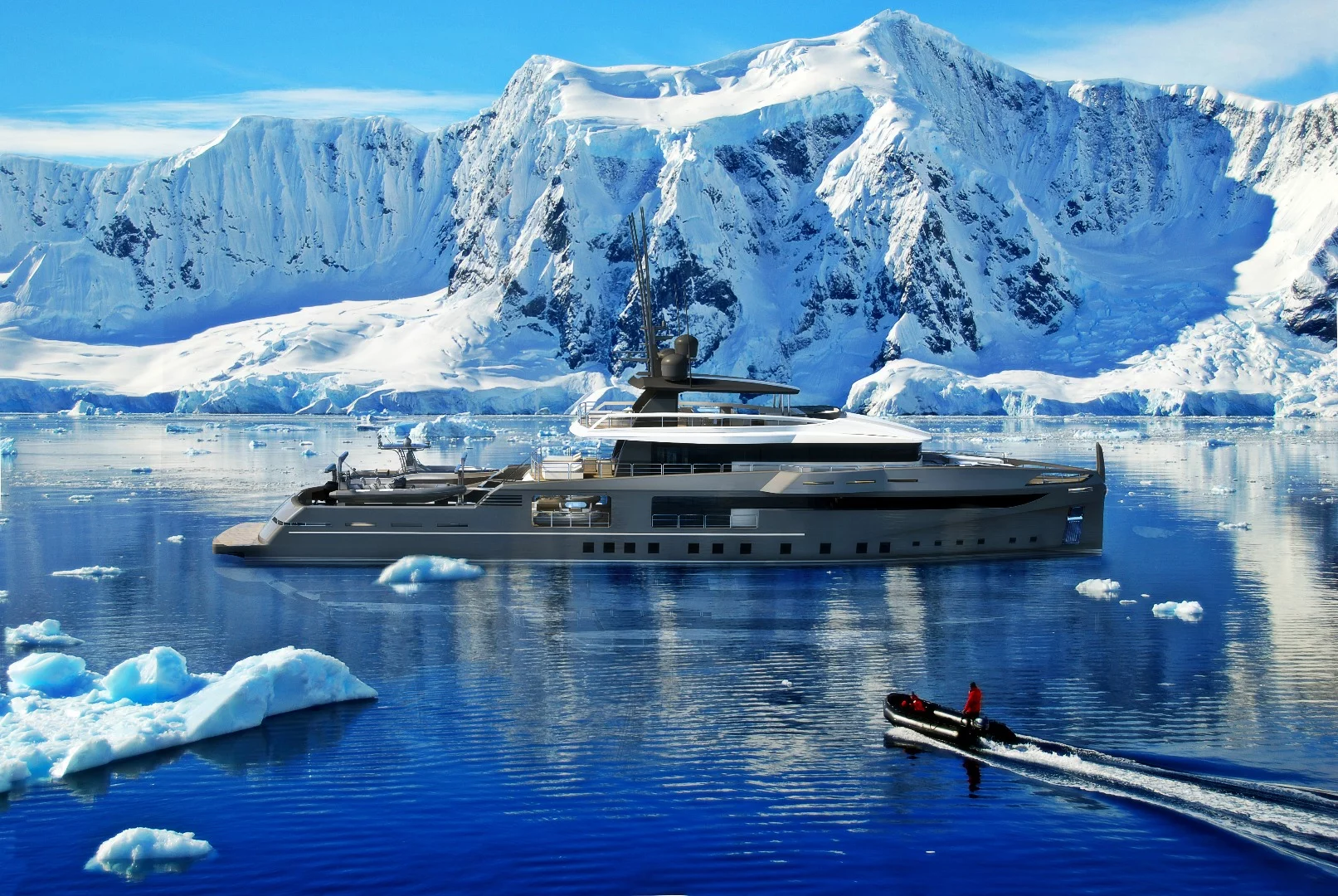 Ocea is aiming at polar explorers with its latest megayacht