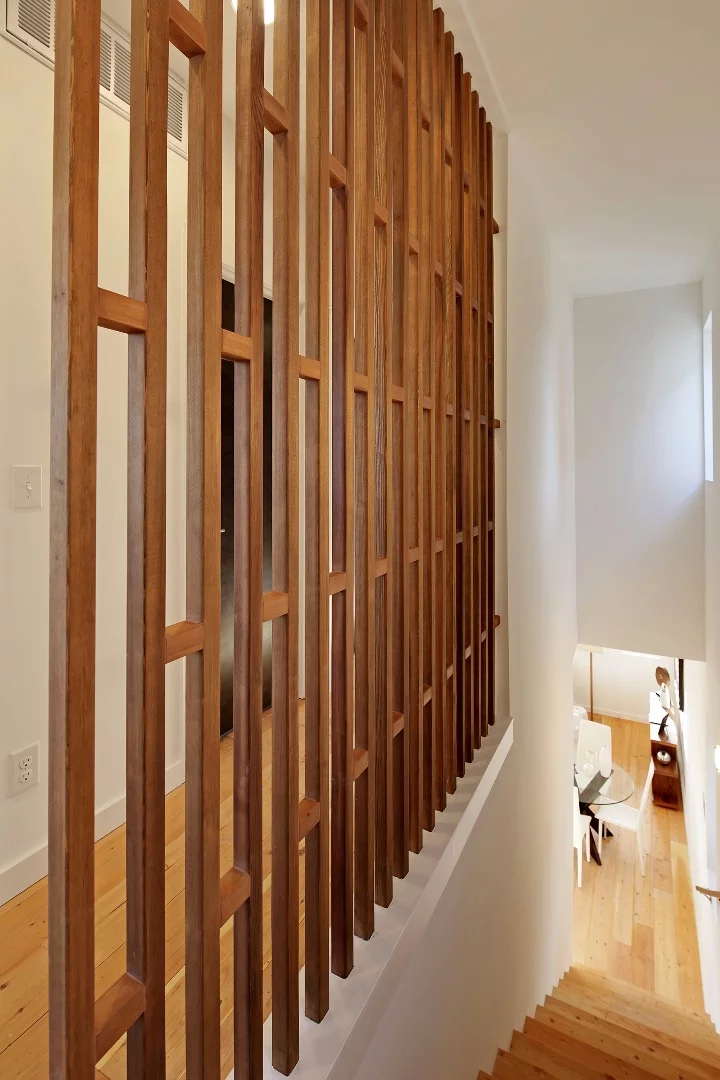 The Cork Haus staircase at 4417 33rd Avenue South