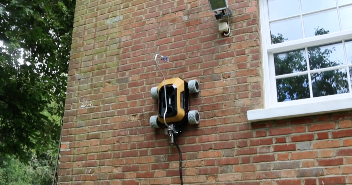 Wall-climbing HB1 robotic may discover work in excessive locations Wall-climbing HB1 robotic may discover work in excessive locations