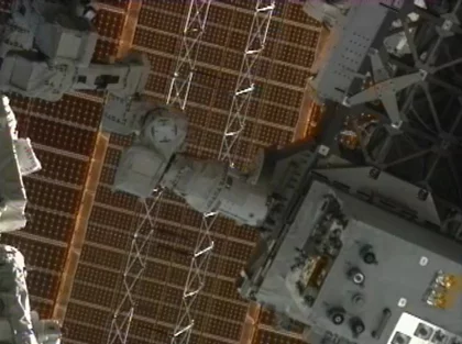 Dextre on the ISS (Image: NASA)