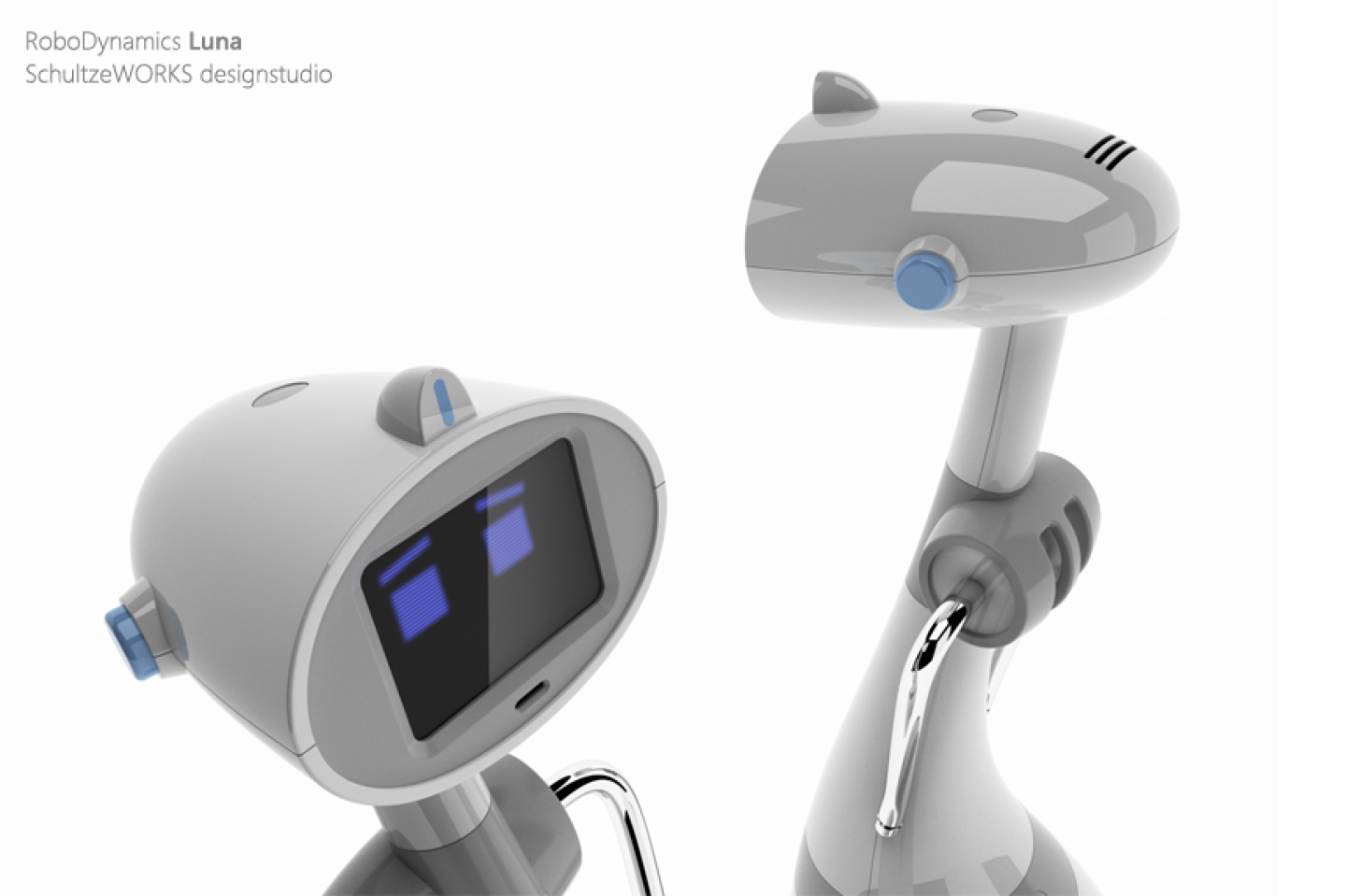 The mysterious debut of Luna the personal robot