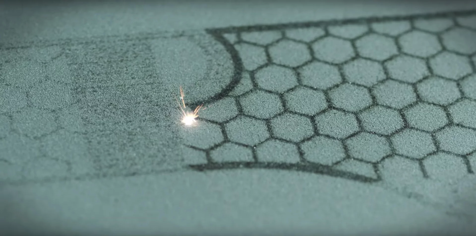 Laser additive manufacturing can 3D print an object by "drawing" it with a laser in a layer of powdered metal