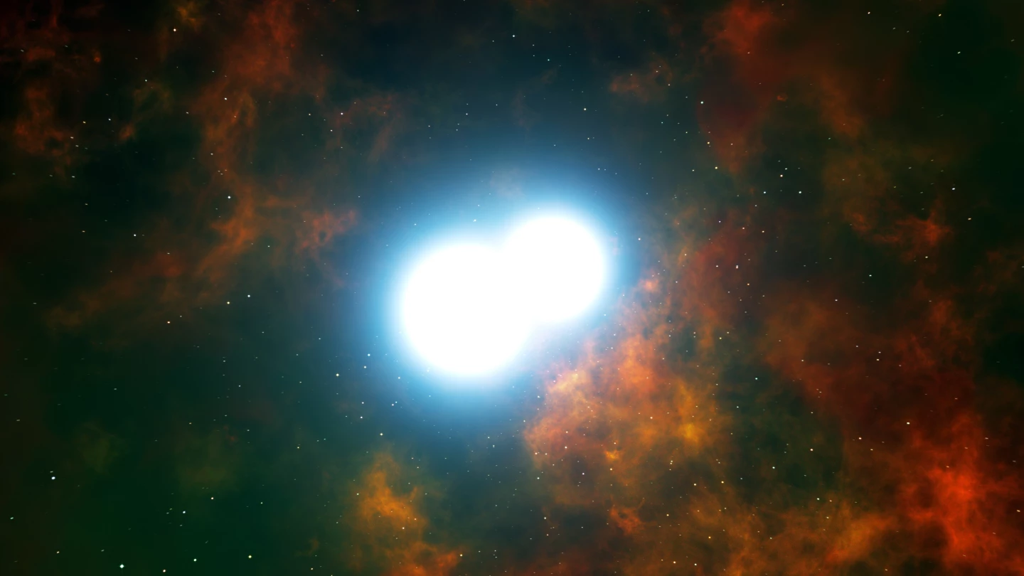 An artist’s impression of the planetary nebula Henize 2-428 (Image: ESO/L. Calçada)