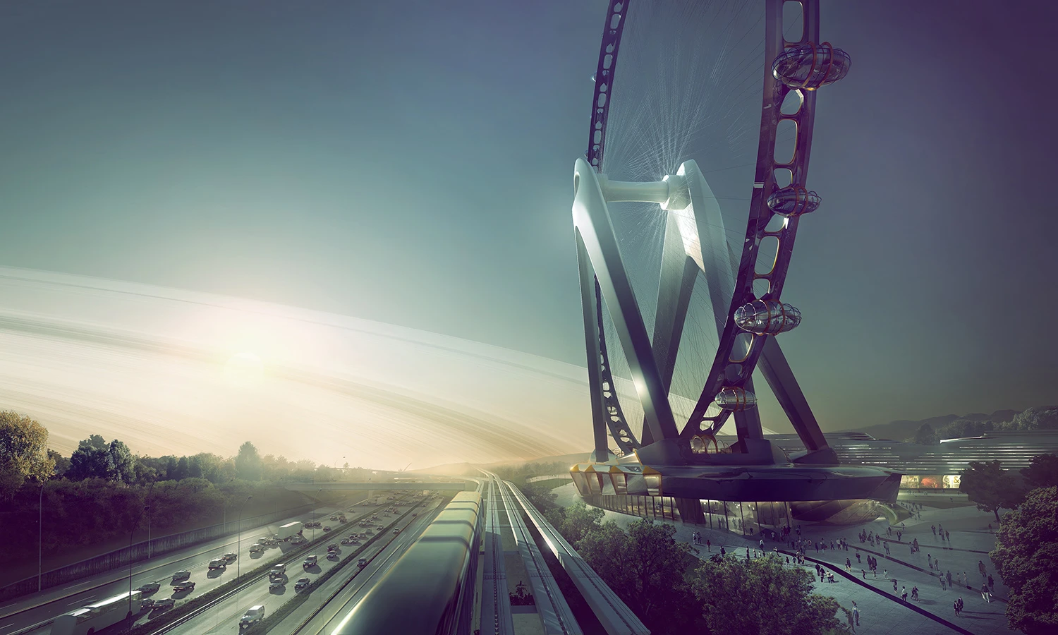 It appears that Nippon Moon remains a concept for now (Image: UNStudio)