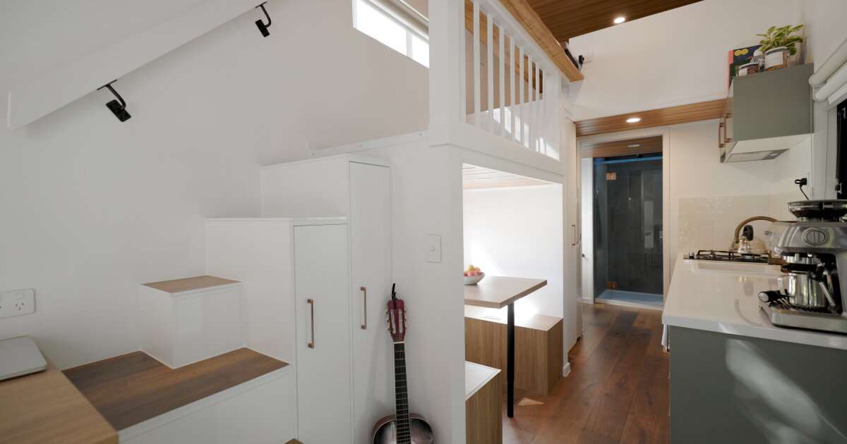 24-ft-long tiny house doesn't waste an inch of space