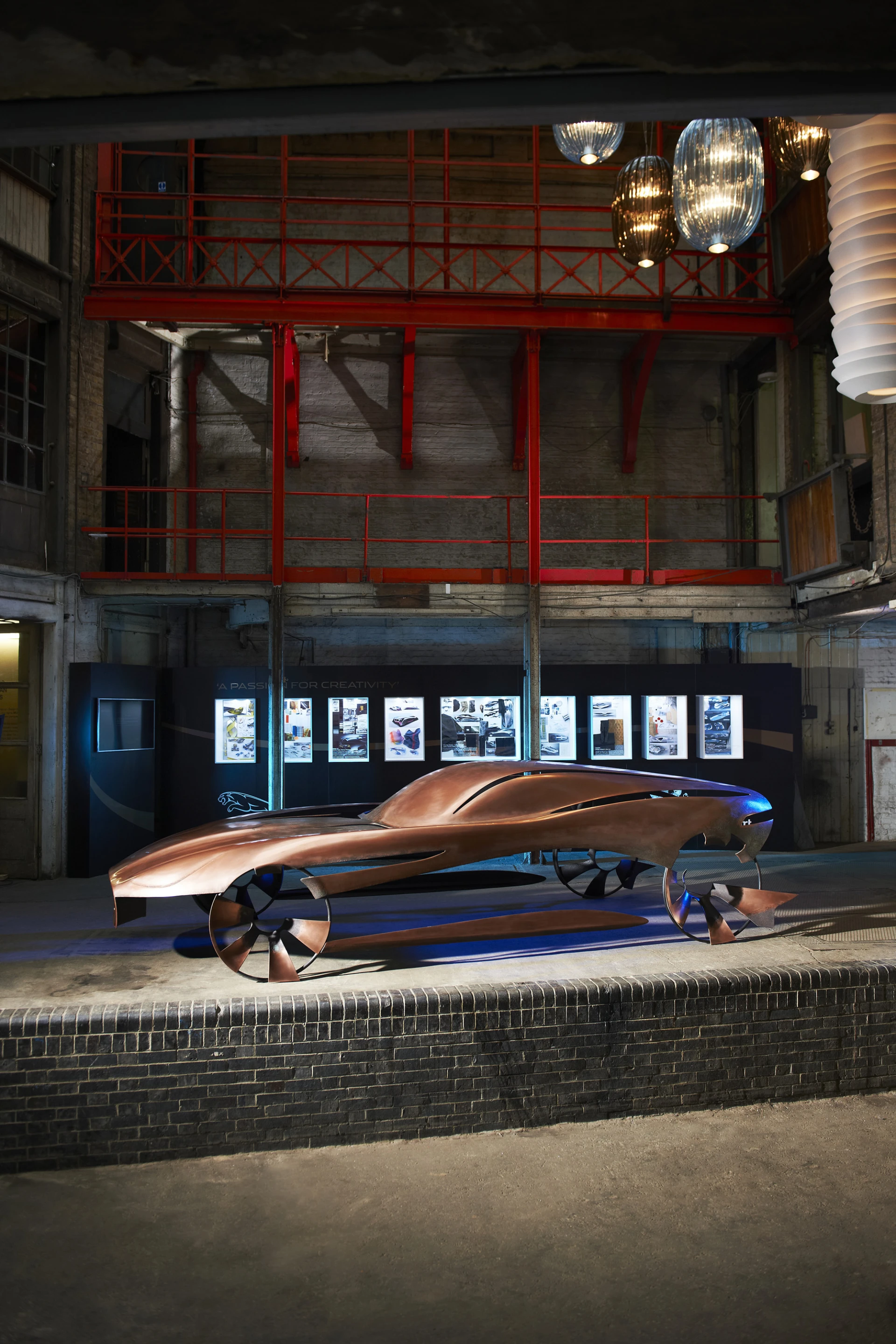 The installation was created by Royal College of Art students