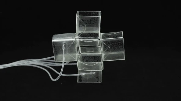 Able to be embedded with many kinds of actuators, the new material may find use in everything from buildings to spacecraft