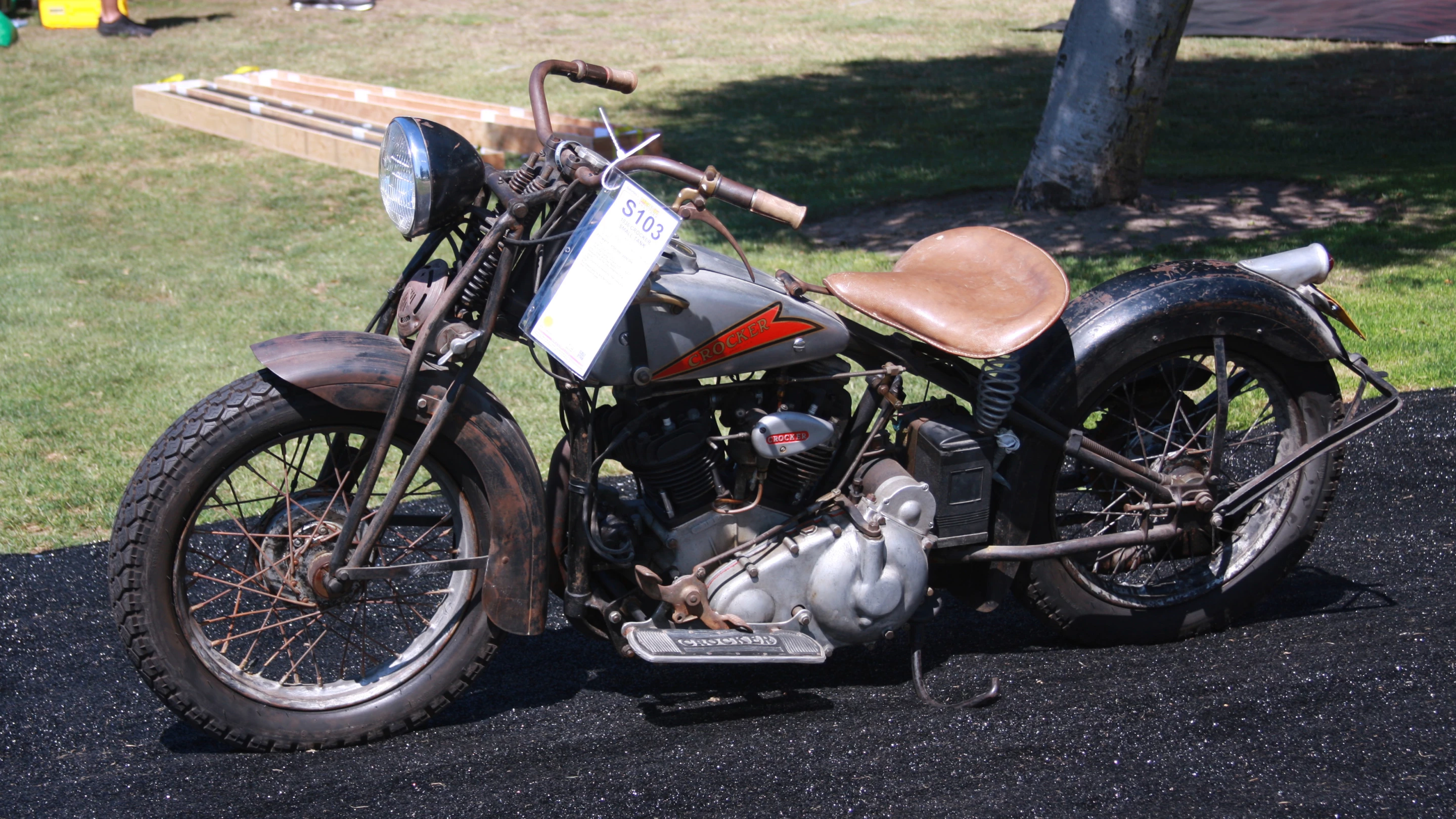 Sold for $825,000 | 1936 Crocker Small Tank | Mecum | Estimated price: $700,000 to $800,000 | Official Auction Page