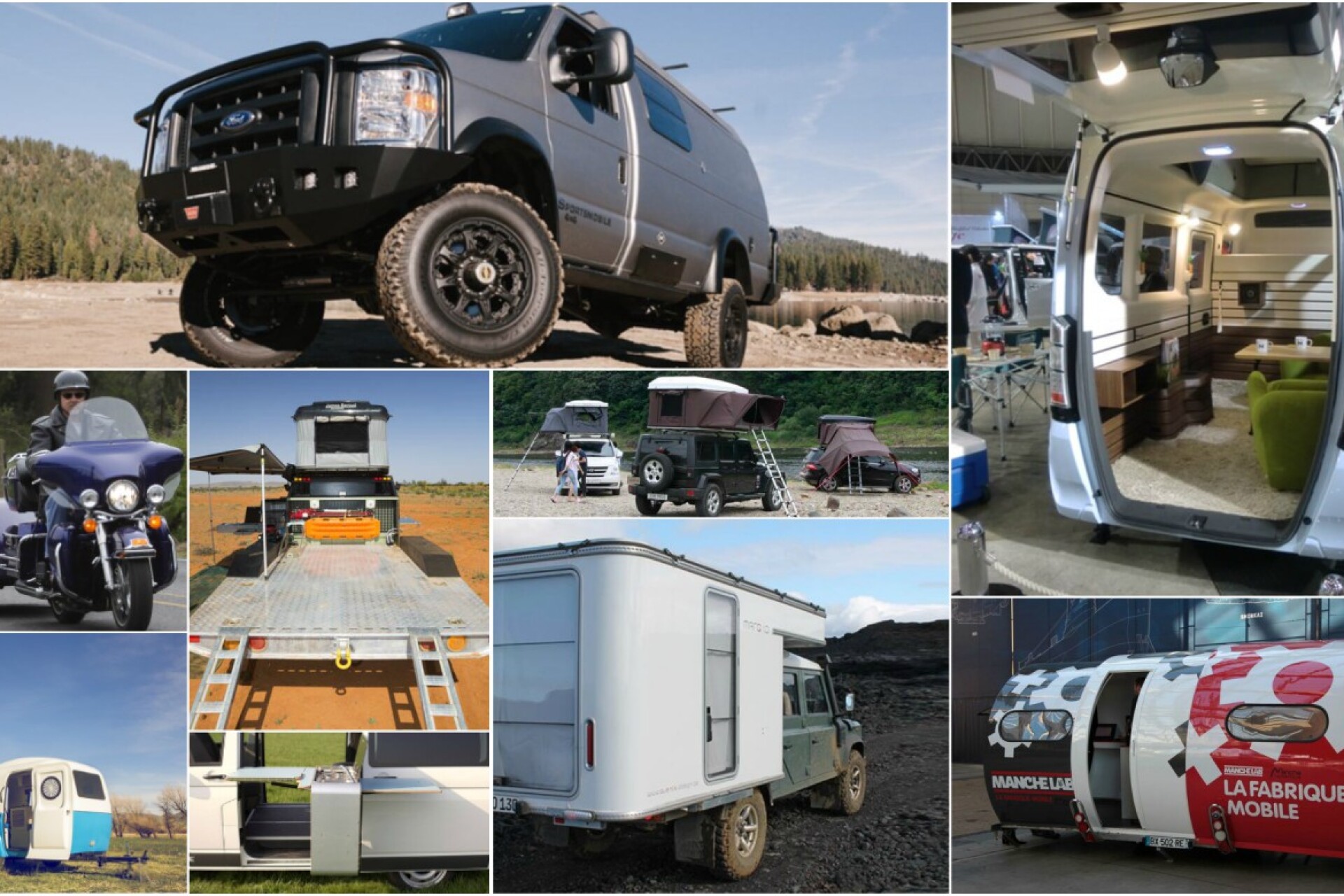 Top 10 motorhomes and caravans of 2015