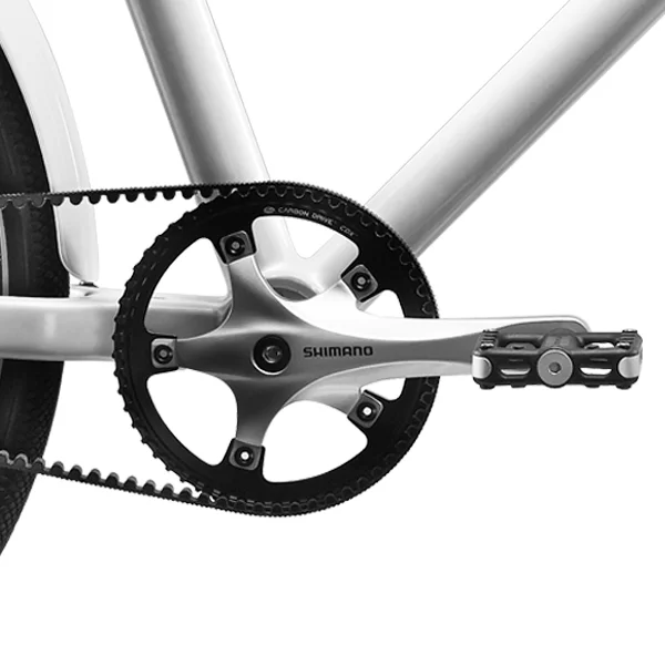 The OKO has a chain-less Gates Carbon Drive