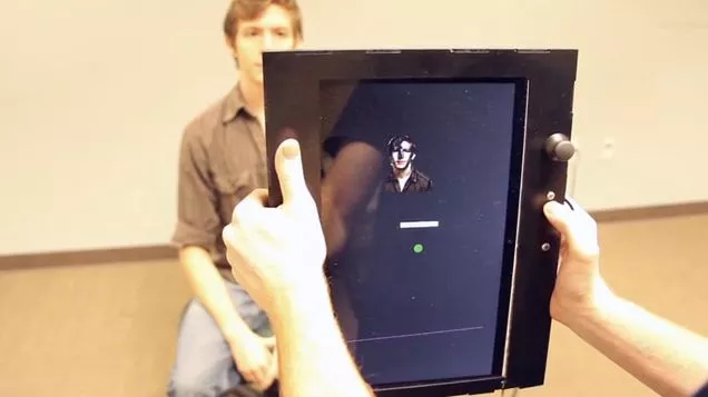 The Lynx A 3D modeling camera in Object Modeling mode