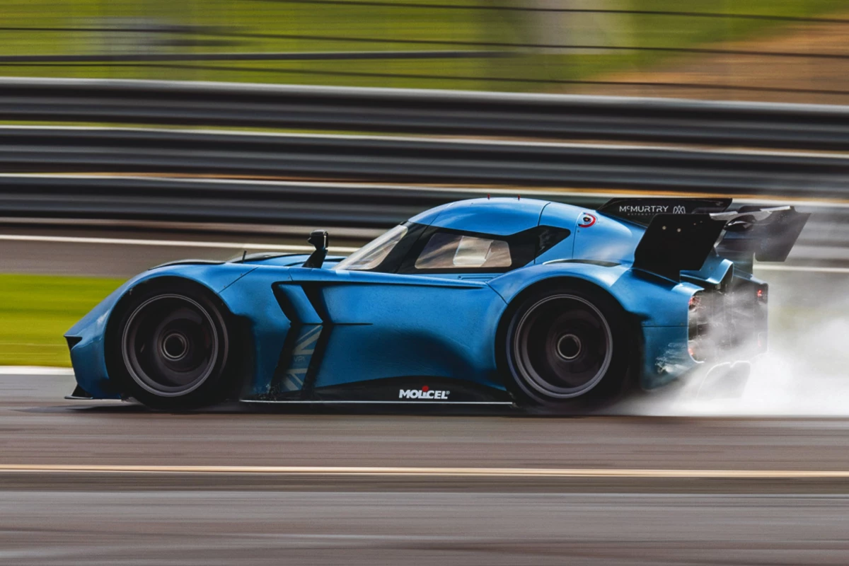 On the plus side, the track won't need to use the sweeper truck at the end of the day to clean the track