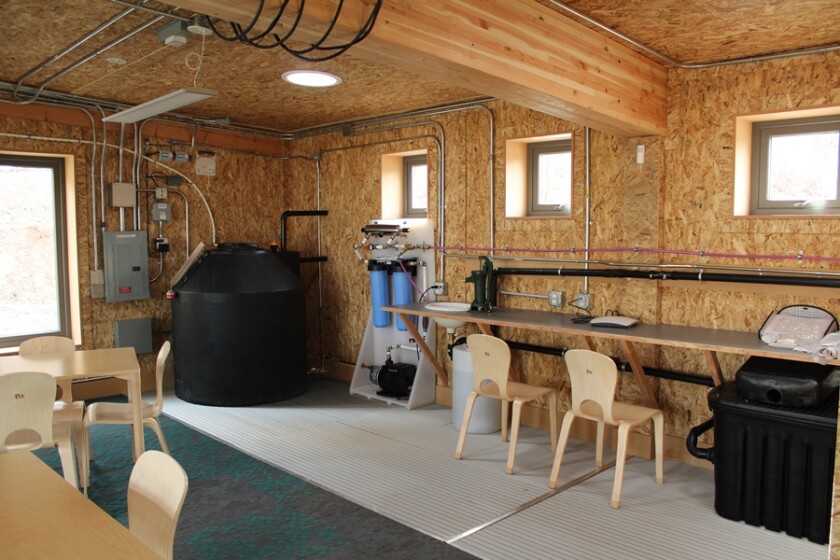 Systems in the SEEDclassroom are left exposed to encourage engagement and inquiry from students