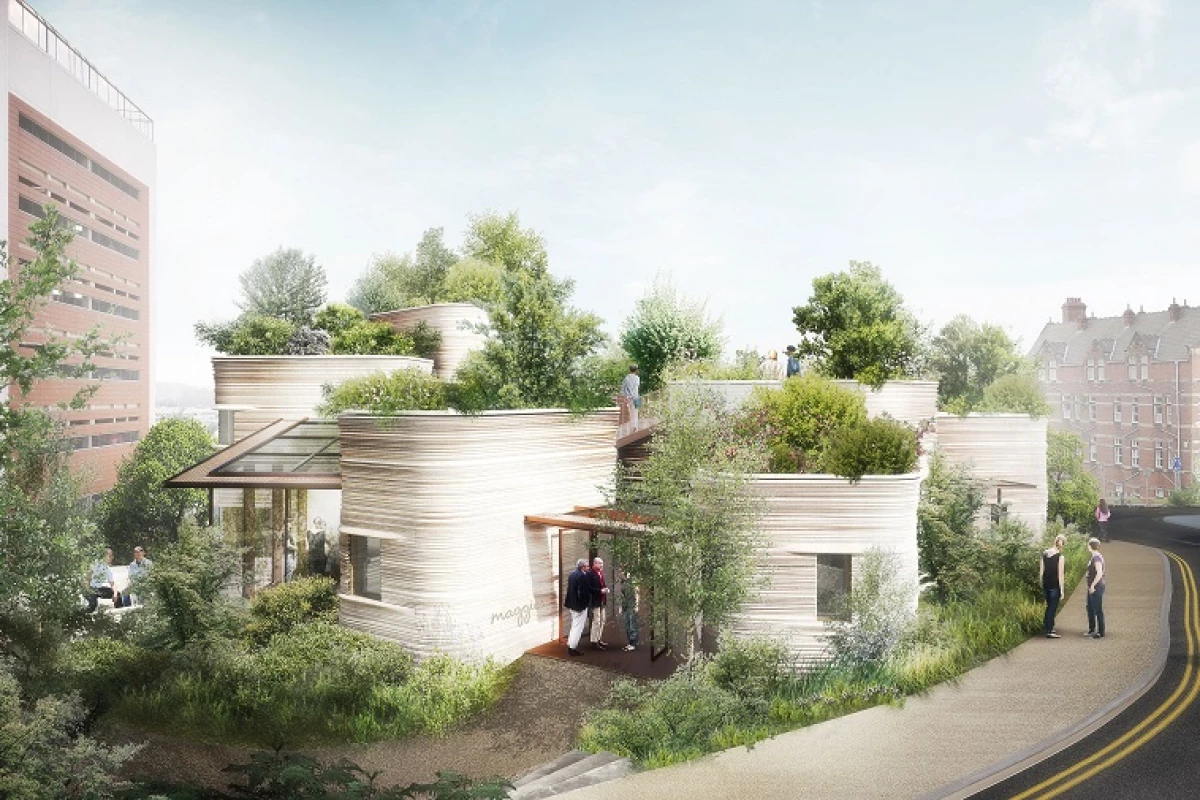 Heatherwick Studio's design for Maggie's Yorkshire is aimed at providing a calm, uplifting environment for cancer support services