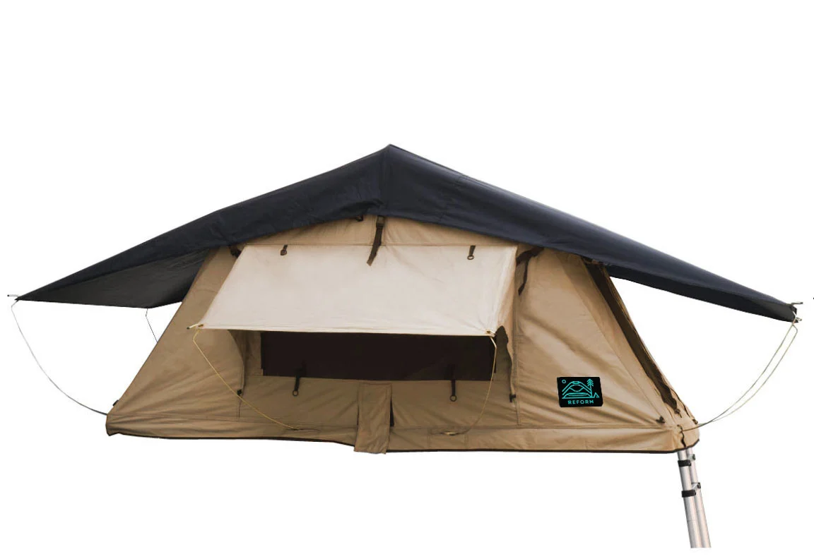The Nesty comes in gray and beige