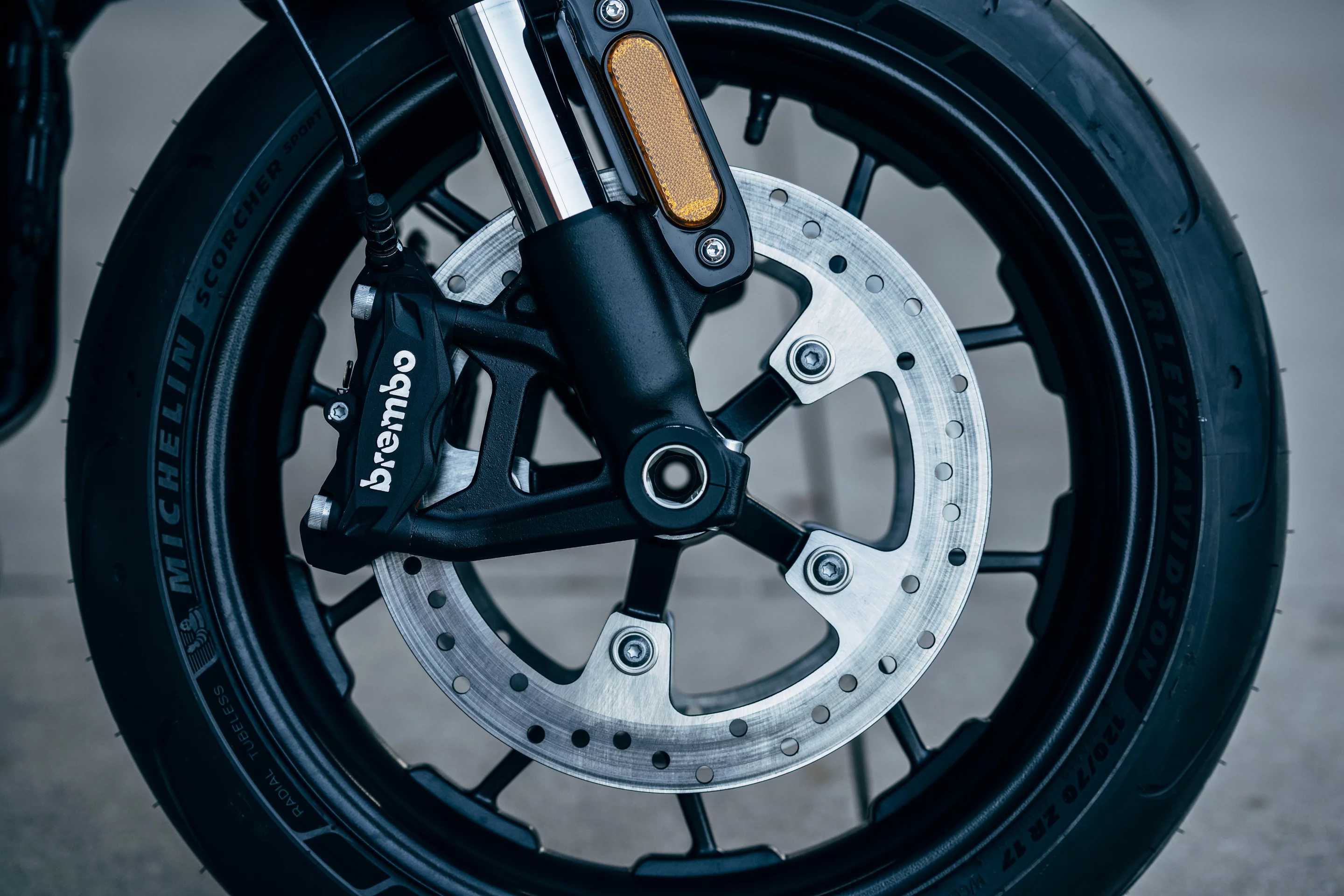 2020 Harley-Davidson Livewire: Brembo monoblock brakes will stop this bike like no production Harley before it