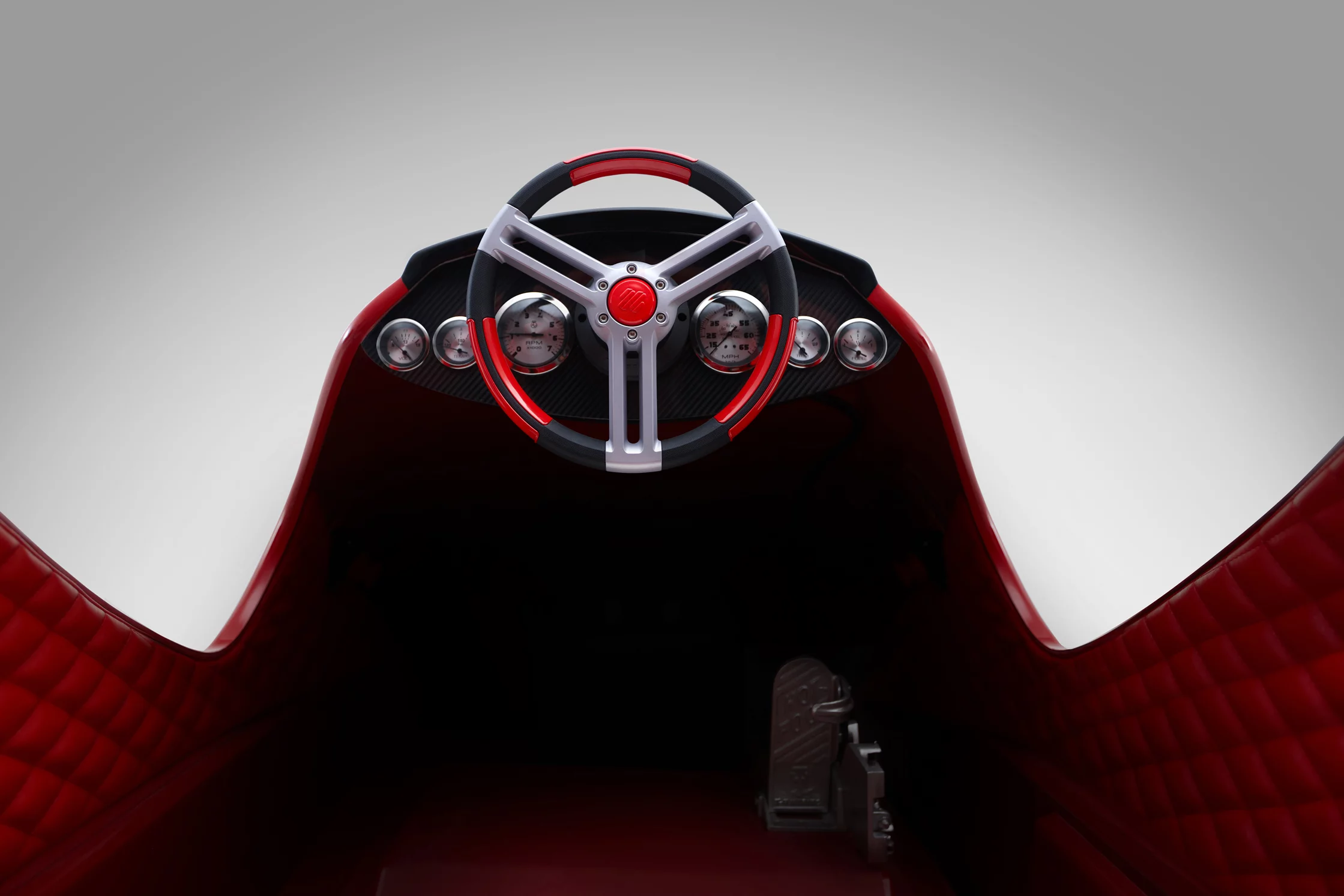 The controls of the Wokart are pure sportscar (Photo: Wokart)