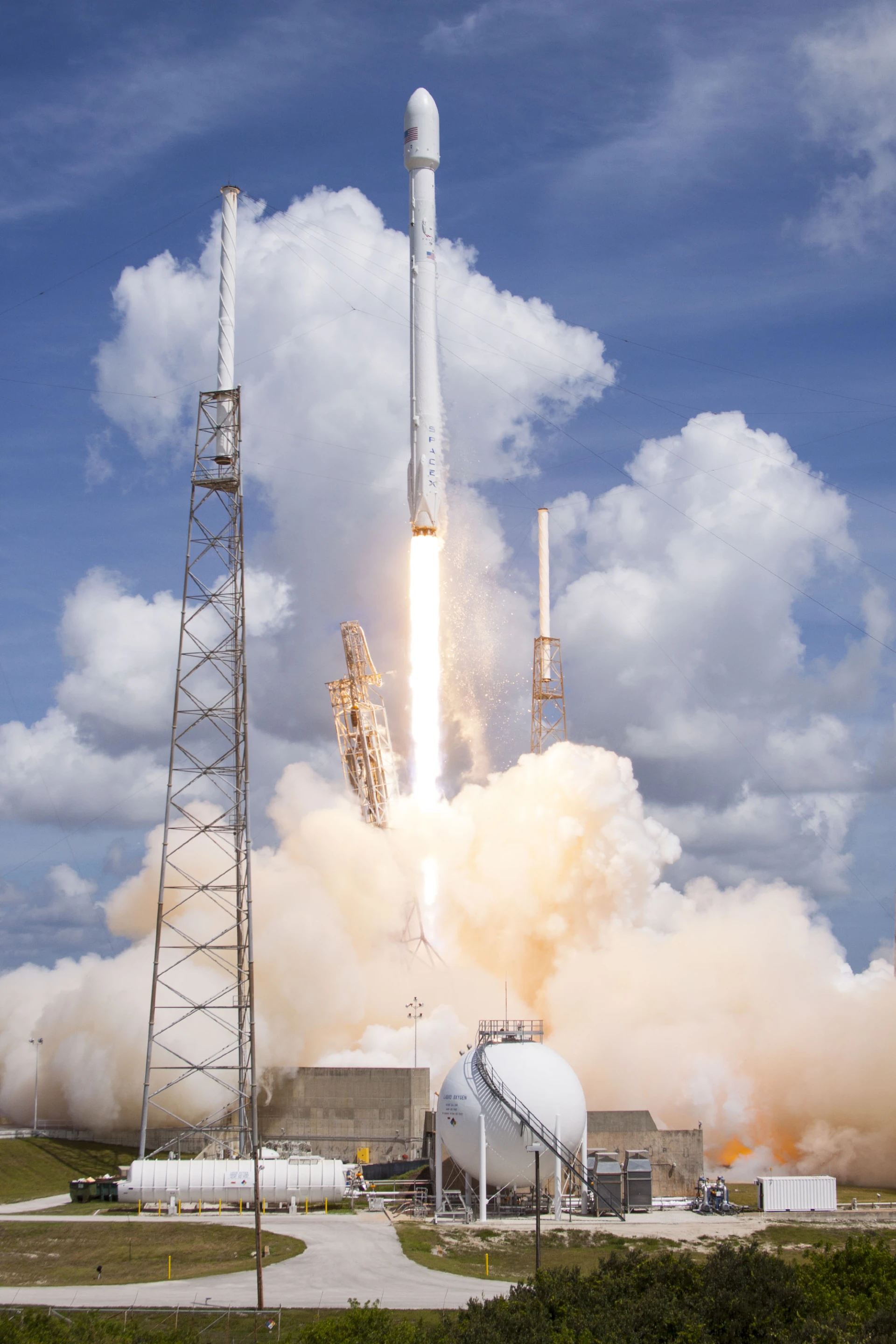 Falcon 9 took off on July 14