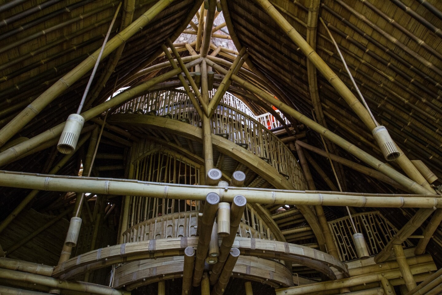 Elaborate joinery on show at Bali's Green Village
